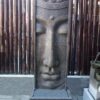 XL Buddha Relief Brunnen 180cm Wasserspiel Lava Stein Teich Wasserwand Wasserfall