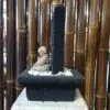 buddha lava stein wasserbrunnen zimmerbrunnen feng shui tischbrunnen