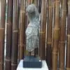 büste mann torso figur statue antik lavastein asian skulptur garten deko k034