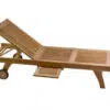 gartenmöbel sonnenliege teak holz palermo hotel wt1372