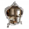 Spiegel Claudia Mahagoni Barockstil Silber