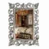 spiegel ella mahagoni barock stil silber