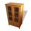hochschrank lioni aus teakholz massivholz 66 x 40 x 110