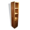 Hochschrank Lioni aus Teakholz Massivholz 40 x 40 x 200