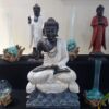Buddha stein statue skulptur asie steinfigur deko