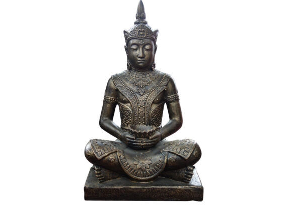 Buddha stein statue skulptur asie steinfigur garten deko k052