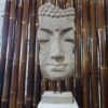 buddha gesicht stein statue skulptur asie steinfigur deko k055