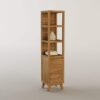 km3420 badmoebel teak holz teakfarbe 40cm hochschrank diana hochschrank turin 04 teakholz massiv