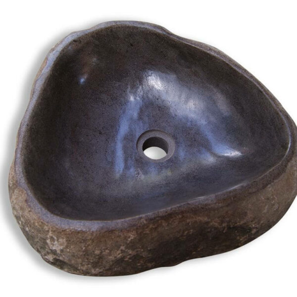 Naturstein Flussstein Waschbecken FT3525