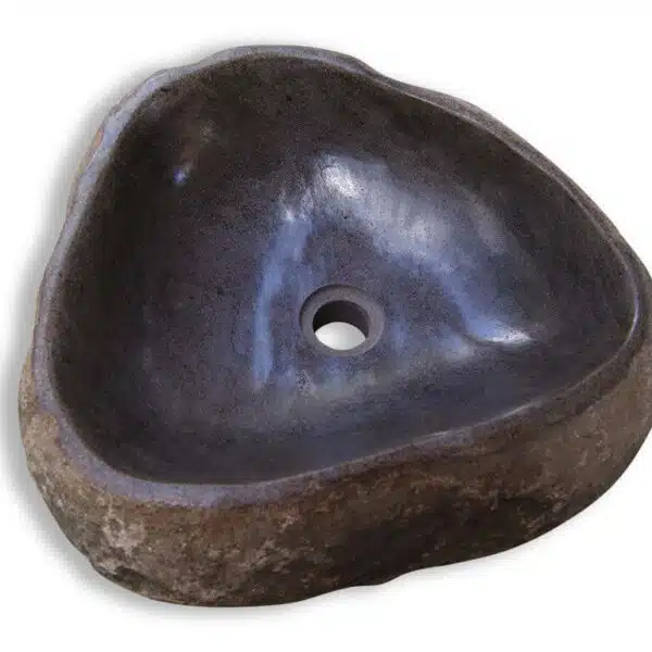 Naturstein Flussstein Waschbecken FT3525