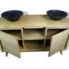 km3443 badmoebel teak holz teakfarbe unterschrank 140cm waschtisch bia double 4