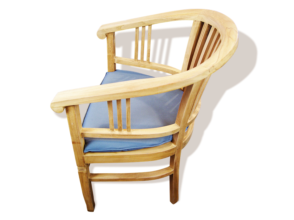 Gartenstuhl Bruna Teakholz Massiv Bananensessel