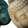 k085 buddha kopf lavastein asian antik skulptur weiss 3