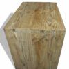 ad1671 massiv teakholz wohnmoebel wohnzimmer holz klein hocker beistellhocker 3