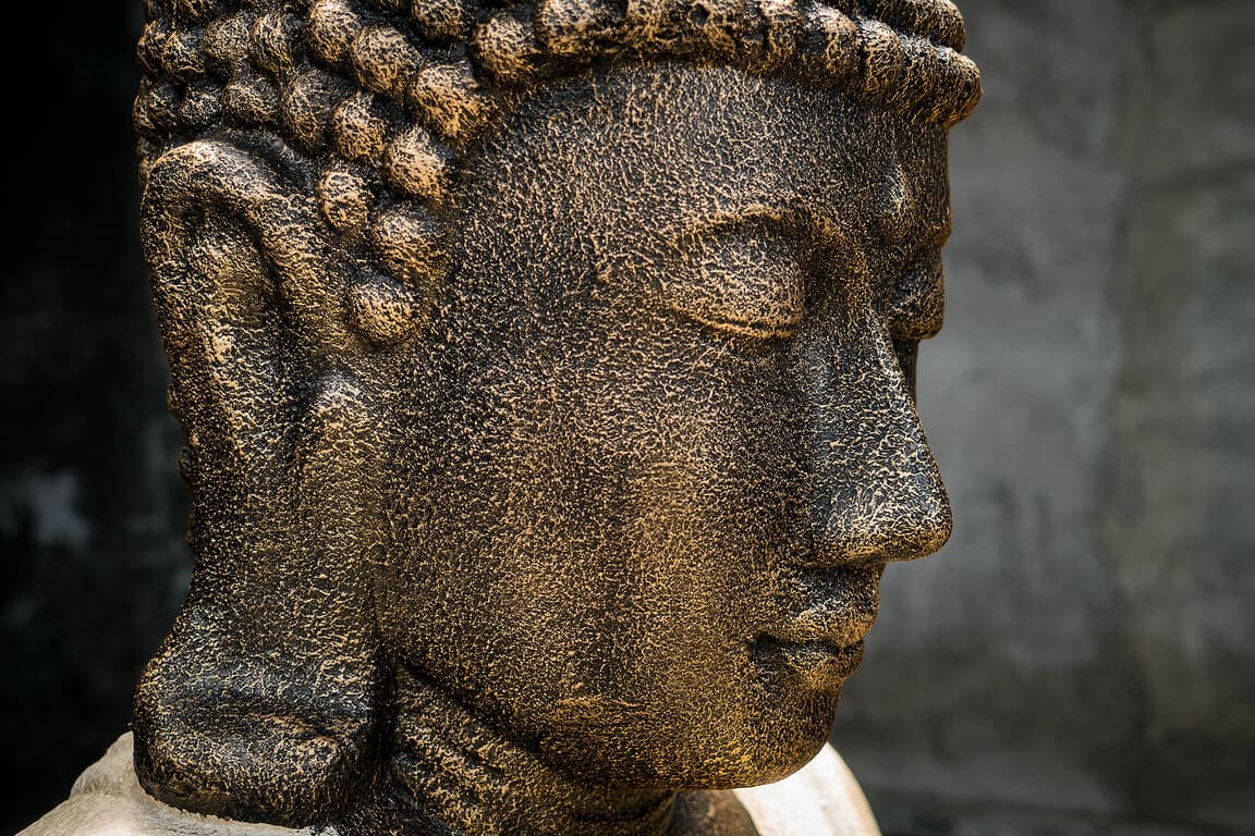 Grosse Sitting Buddha 202 Cm Im Lotussitz K080 Statue Garten Deko