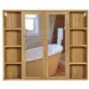 rbm2434-Badmoebel-massiveholz-teakholz-100cm-spiegelschrank-milano-01-5