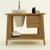 Waschtisch Turin 04 Massivholz