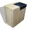 rbk2320 badmoebel teakholz waschtischunterschrank natur 80cm waschtisch turin 21 5
