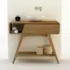 rbk2363 teakholz waschtischunterschrank waschtisch 105cm badmoebel set turin 05 1