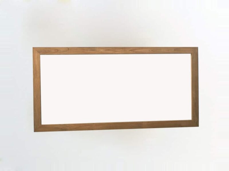 badmöbel set turin 75 doppel waschtisch mit waschbecken hochschrank spiegel badezimmer teakholz massivholz rbk2367 – bild 6