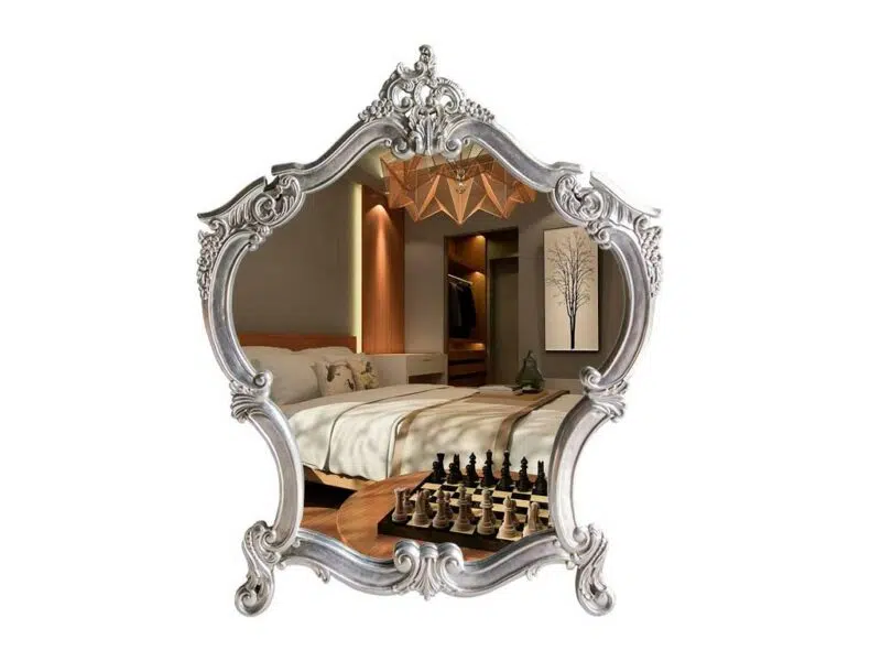 ap8277 wandspiegel holzspiegel badspiegel schlafzimmerspiegel garderobenspiegel spiegel claudia silber 1