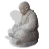 k054 buddha stein statue skulptur asie steinfigur deko 3 buddha stein skulptur lavastein-guss handgegossen