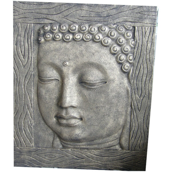 buddha stein wandbild