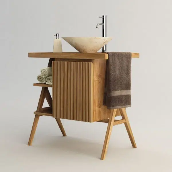 rbk2391 badmöbel massivholz teakholz 80cm waschtisch turin 22 1