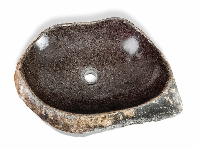 waschbecken flussstein naturstein waschschale aufsatzwaschbecken 48cm rbs1209 1