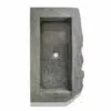 waschbecken flussstein naturstein waschale rechteck aufsatzwaschbecken rbs1109.4 2