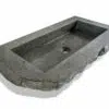 waschbecken flussstein naturstein waschale rechteck aufsatzwaschbecken rbs1109.4 4