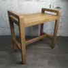 rbk2384 badmoebel badezimmer teakholz natur 51cm sitzbank hocker turin 92 8