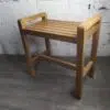 rbk2384 badmoebel badezimmer teakholz natur 51cm sitzbank hocker turin 92 9