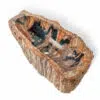 rbs1251 badezimmer massiv waschschale steinwaschbecken fossil holz 59cm waschbecken 3