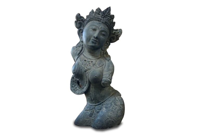 k037 buddha dewi statue figur skulptur lavastein garten deko 6