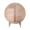 Gartenmöbel Teakholz Gartentisch 120x120 cm Runde Tisch Teak massiv Lorena DI2922