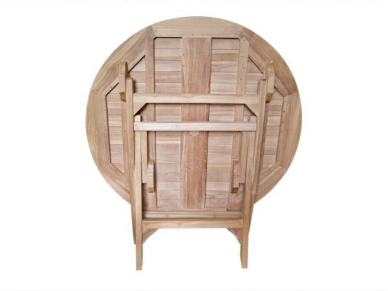 gartenmöbel teakholz gartentisch 120x120 cm runde tisch teak massiv lorena di2922
