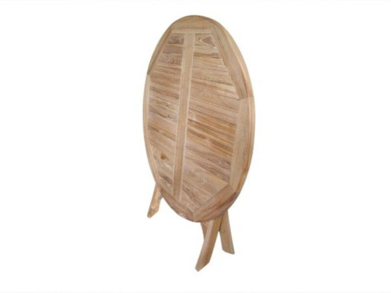 gartenmöbel teakholz gartentisch 120x120 cm runde tisch teak massiv lorena di2922