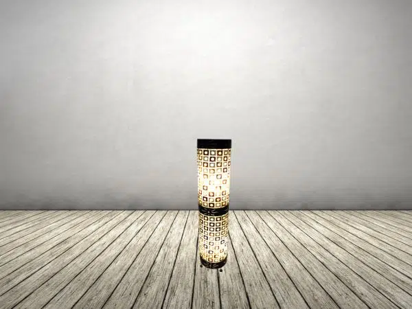 p 1905 handgearbeitete deko tischlampe utan bambus bali holz muscheln leuchte asiatisch