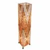 p 2337 a060 hangearbeitete bali designer deko stehlampe bambus holz muscheln natur leuchte asiatisch komodo 2