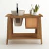 waschbeckenunterschrank massivholz