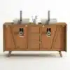 doppelwaschtisch aus massivholz von rb wohndesign rueckseite
