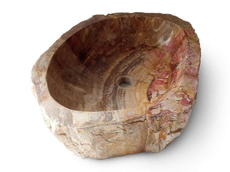fossil versteinertes holz waschbecken 50 cm wc badezimmer rbs1265 – bild 4