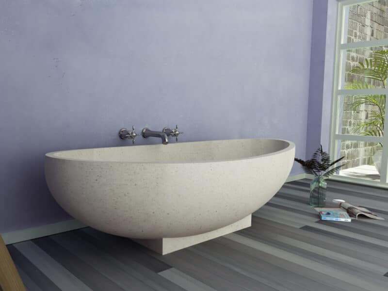 terrazzo badewanne rb wohndesign
