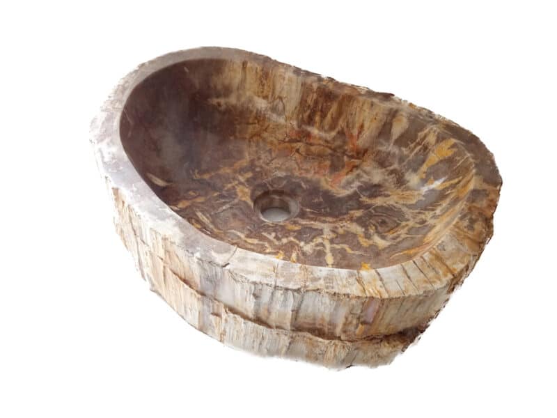 waschbecken aus versteinertem holz – naturstein unikat 53 cm rbs1271 – bild 5